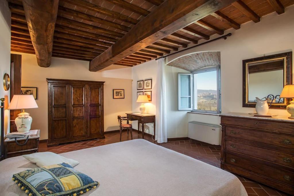 סן ג'ימיניאנו Castello Di Fulignano Ildebrando Superior Apartment מראה חיצוני תמונה