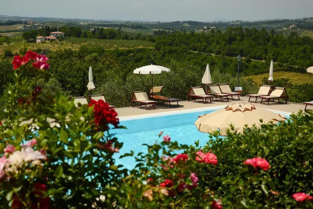 סן ג'ימיניאנו Castello Di Fulignano Ildebrando Superior Apartment מראה חיצוני תמונה