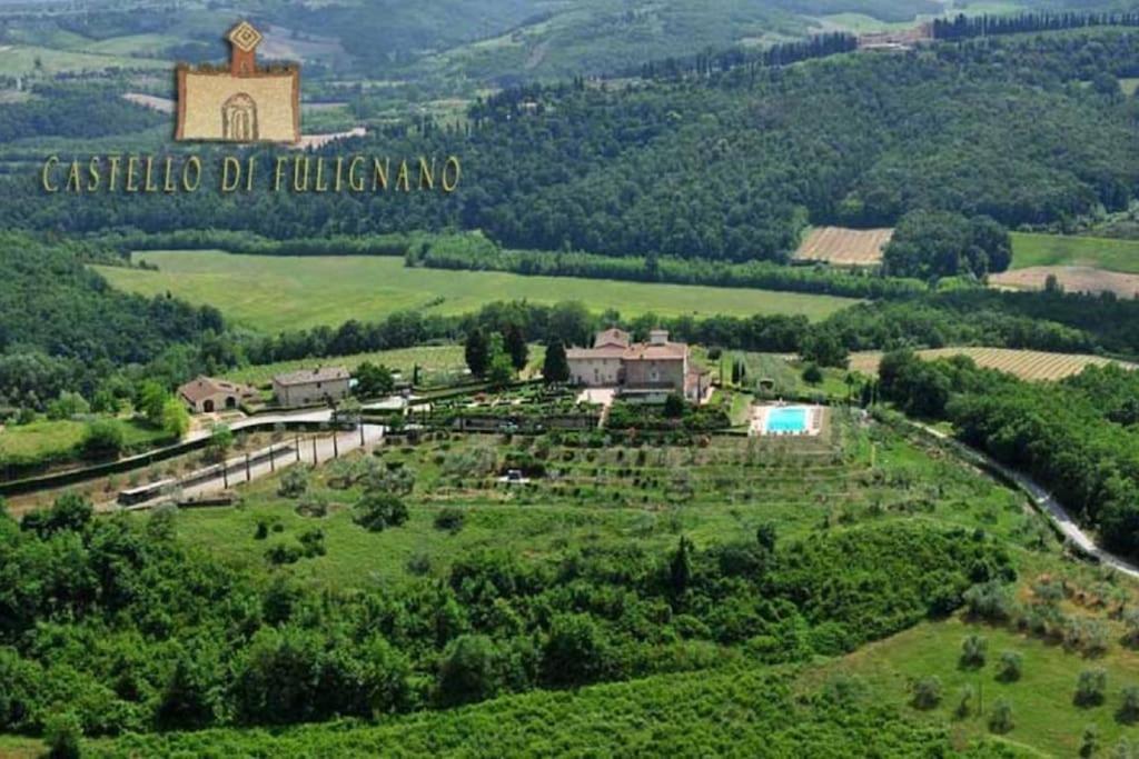 סן ג'ימיניאנו Castello Di Fulignano Ildebrando Superior Apartment מראה חיצוני תמונה